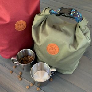 Sac pratique pour transporter la nourriture de votre chien