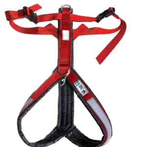 Harnais de trekking pour chien (rouge)